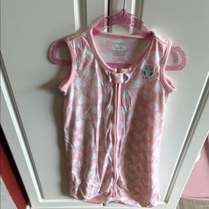 Carter's Pink Heart Sleep Sack